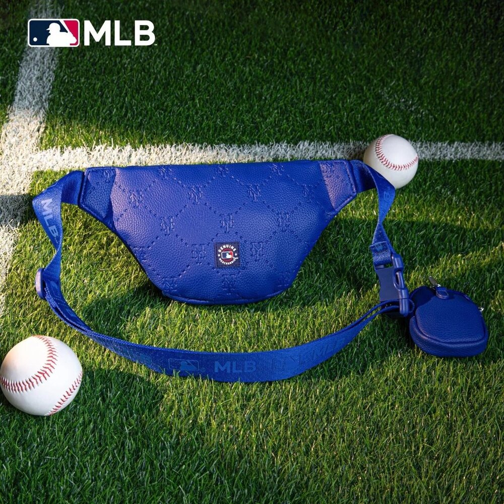 MLB New York Mets Team Fanny Pack Belt Sling Bag - Picture 2 of 6